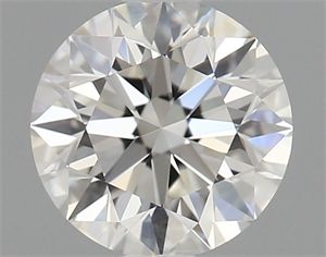 Picture of Natural Diamond 0.70 Carats, Round with Excellent Cut, G Color, IF Clarity and Certified by IGI