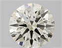 Natural Diamond 1.04 Carats, Round with Excellent Cut, J Color, VVS1 Clarity and Certified by IGI