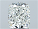 Natural Diamond 1.50 Carats, Cushion with  Cut, H Color, SI1 Clarity and Certified by GIA