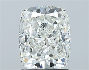 Picture of Natural Diamond 1.50 Carats, Cushion with  Cut, H Color, SI1 Clarity and Certified by GIA