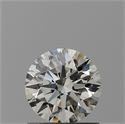 Natural Diamond 0.70 Carats, Round with Excellent Cut, K Color, VVS1 Clarity and Certified by GIA