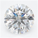 Lab Grown Diamond 3.01 Carats, Round with Ideal Cut, D Color, VVS1 Clarity and Certified by IGI