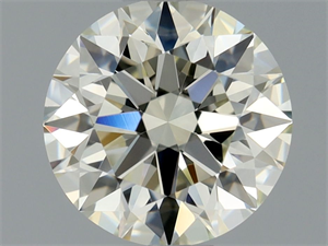 Picture of Natural Diamond 0.75 Carats, Round with Excellent Cut, L Color, VVS1 Clarity and Certified by GIA