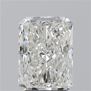 Foto Diamante Natural 3.23 quilates, Radiante , Color J, claridad SI2 y certificado GIA de