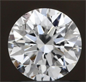 Natural Diamond 0.72 Carats, Round with Excellent Cut, E Color, SI1 Clarity and Certified by GIA