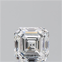 Natural Diamond 1.01 Carats, Asscher with  Cut, E Color, VS1 Clarity and Certified by GIA