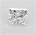 Natural Diamond 0.82 Carats, Princess with  Cut, I Color, I1 Clarity and Certified by GIA