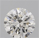 Natural Diamond 0.90 Carats, Round with Excellent Cut, H Color, VS2 Clarity and Certified by GIA