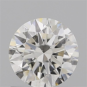 Picture of Natural Diamond 0.90 Carats, Round with Excellent Cut, H Color, VS2 Clarity and Certified by GIA