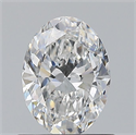 Diamante Natural 0.80 quilates, Ovalado , Color E, claridad VS1 y certificado GIA