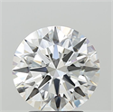 Lab Grown Diamond 3.09 Carats, Round with Ideal Cut, F Color, VVS2 Clarity and Certified by IGI