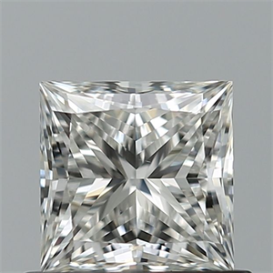 Picture of Natural Diamond 0.80 Carats, Princess with  Cut, F Color, VVS2 Clarity and Certified by IGI