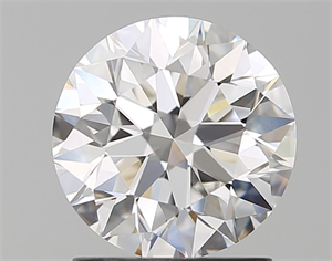 Picture of Natural Diamond 1.51 Carats, Round with Excellent Cut, F Color, VVS1 Clarity and Certified by GIA