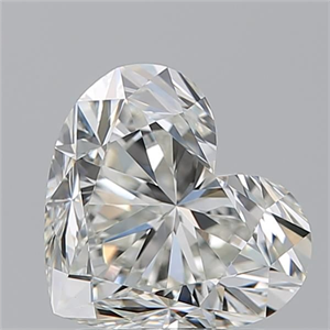 Picture of Natural Diamond 2.01 Carats, Heart with  Cut, J Color, VS2 Clarity and Certified by GIA