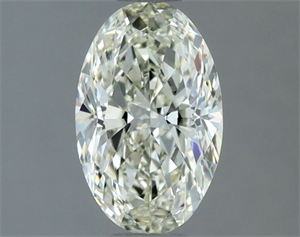 Picture of Natural Diamond 1.00 Carats, Oval with  Cut, J Color, VS2 Clarity and Certified by IGI
