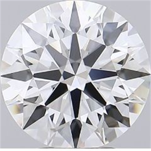 Picture of Lab Grown Diamond 4.04 Carats, Round with Excellent Cut, E Color, VVS2 Clarity and Certified by GIA