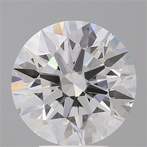 Picture of Lab Grown Diamond 4.60 Carats, Round with Ideal Cut, E Color, VS1 Clarity and Certified by IGI