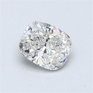 Foto Diamante Natural 0.70 quilates, Del cojín , Color G, claridad I1 y certificado GIA de