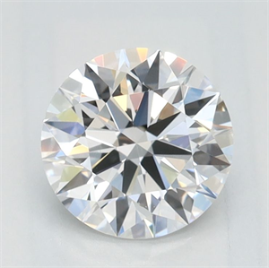 Picture of Lab Grown Diamond 0.92 Carats, Round with Ideal Cut, D Color, VVS2 Clarity and Certified by IGI
