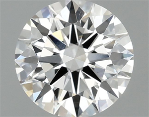 Picture of Lab Grown Diamond 0.97 Carats, Round with Ideal Cut, D Color, VS1 Clarity and Certified by IGI