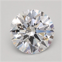 Lab Grown Diamond 1.22 Carats, Round with Excellent Cut, D Color, VVS2 Clarity and Certified by GIA