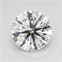 Lab Grown Diamond 1.00 Carats, Round with Excellent Cut, D Color, VVS2 Clarity and Certified by IGI