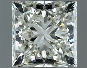 Picture of Natural Diamond 1.00 Carats, Princess with  Cut, I Color, VVS2 Clarity and Certified by IGI