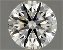 Natural Diamond 0.72 Carats, Round with Excellent Cut, I Color, SI2 Clarity and Certified by GIA