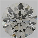 Natural Diamond 0.70 Carats, Round with Excellent Cut, J Color, SI2 Clarity and Certified by IGI