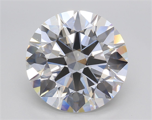 Picture of Lab Grown Diamond 9.02 Carats, Round with Ideal Cut, E Color, VS1 Clarity and Certified by IGI