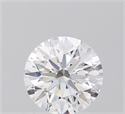 Lab Grown Diamond 1.07 Carats, Round with Ideal Cut, D Color, VVS1 Clarity and Certified by IGI