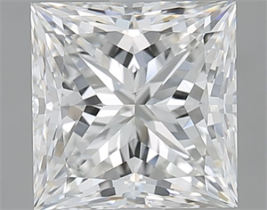 Picture of Natural Diamond 2.01 Carats, Princess with  Cut, G Color, VS1 Clarity and Certified by GIA