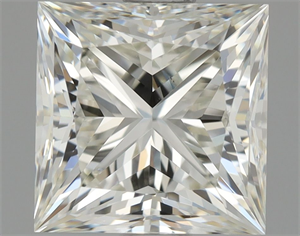 Picture of Natural Diamond 1.30 Carats, Princess with  Cut, K Color, VS2 Clarity and Certified by GIA