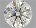 Natural Diamond 1.03 Carats, Round with Very Good Cut, M Color, IF Clarity and Certified by GIA