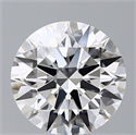 Lab Grown Diamond 3.04 Carats, Round with Ideal Cut, E Color, VVS2 Clarity and Certified by IGI