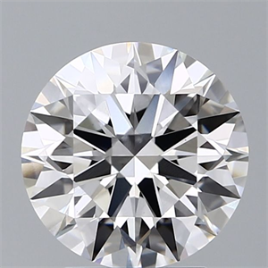 Picture of Lab Grown Diamond 3.04 Carats, Round with Ideal Cut, E Color, VVS2 Clarity and Certified by IGI