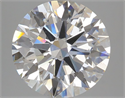 Del inventario de diamantes de laboratorio, 3.85 quilates, Redondo , Color G, claridad VS2 y certificado IGI