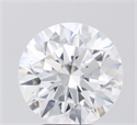 Lab Grown Diamond 5.05 Carats, Round with Ideal Cut, E Color, VVS1 Clarity and Certified by IGI