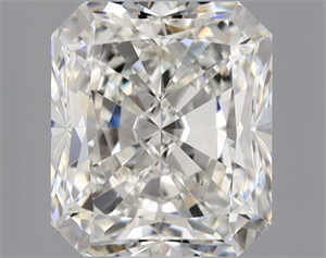 Foto Diamante Natural 1.01 quilates, Radiante , Color H, claridad VVS2 y certificado GIA de