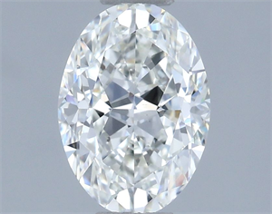 Picture of Natural Diamond 0.80 Carats, Oval with  Cut, H Color, VS1 Clarity and Certified by IGI