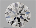 Natural Diamond 0.50 Carats, Round with Excellent Cut, F Color, SI1 Clarity and Certified by GIA