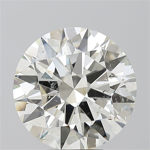 Foto Diamante Natural 5.02 quilates, Redondo , Color J, claridad SI2 y certificado GIA de