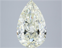 Natural Diamond 4.03 Carats, Pear with  Cut, J Color, VS1 Clarity and Certified by IGI