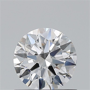 Picture of Natural Diamond 0.70 Carats, Round with Excellent Cut, D Color, VS2 Clarity and Certified by GIA