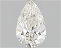 Diamante Natural 0.50 quilates, De pera , Color I, claridad VVS2 y certificado GIA