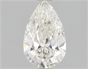 Diamante Natural 0.50 quilates, De pera , Color I, claridad VVS2 y certificado GIA