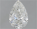 Natural Diamond 1.20 Carats, Pear with  Cut, H Color, SI2 Clarity and Certified by GIA