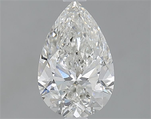 Picture of Natural Diamond 1.20 Carats, Pear with  Cut, H Color, SI2 Clarity and Certified by GIA