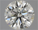 Diamante Natural 0.73 quilates, Redondo , Color K, claridad SI1 y certificado GIA