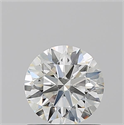 Natural Diamond 0.90 Carats, Round with Excellent Cut, J Color, SI2 Clarity and Certified by GIA